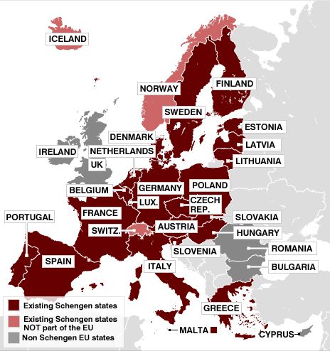Schengen Ulkeleri