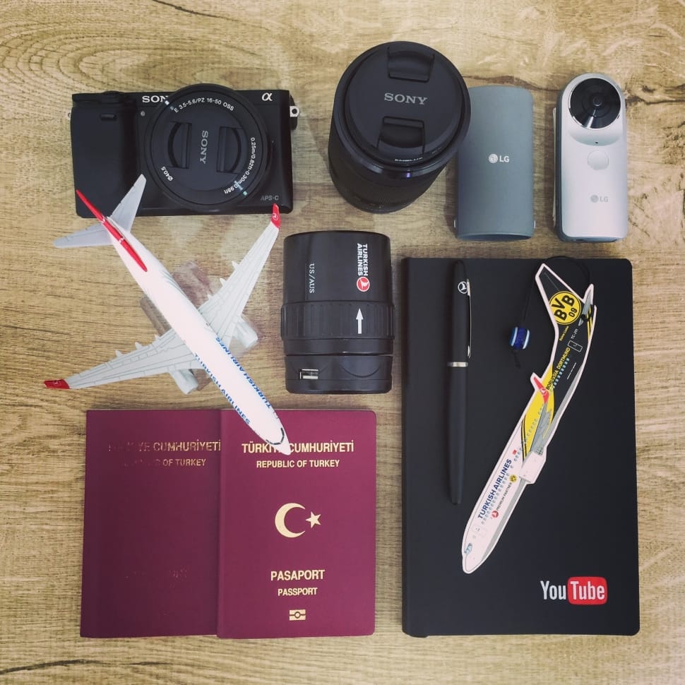 Airplane Business Camera Passport Wallpaper Preview